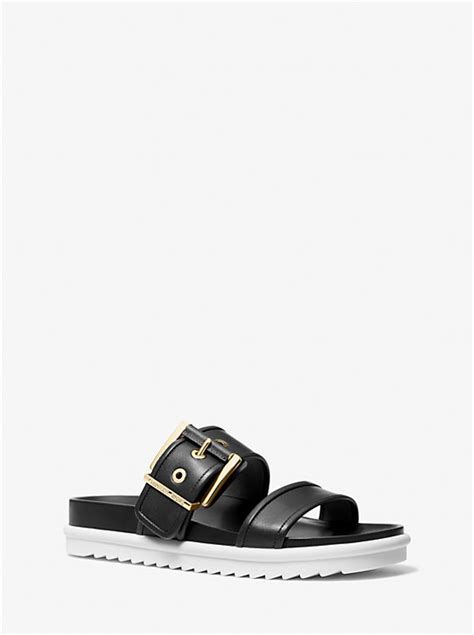 sandale a enfiler michael kors|michael kors dusty sandals.